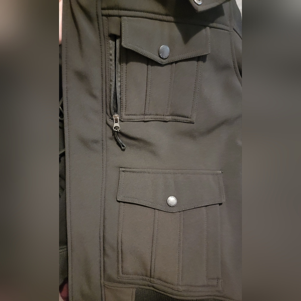 NWT Ben Sherman Soft Shell Hooded Jacket-Large - Picture 12 of 15